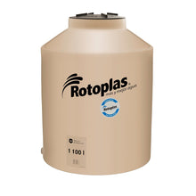 Cargar imagen en el visor de la galería, Tinaco Tricapa Beige de 1100 lts. Rotoplas sin filtro
