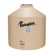 Cargar imagen en el visor de la galería, Tinaco Tricapa Beige de 2500 lts. Rotoplas
