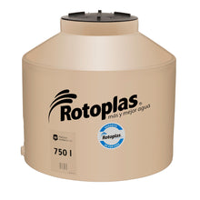 Cargar imagen en el visor de la galería, Tinaco Tricapa Beige de 750 lts. Rotoplas
