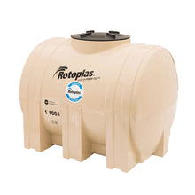 Cargar imagen en el visor de la galería, Tinaco Horizontal Tricapa Beige de 1100 lts. Rotoplas
